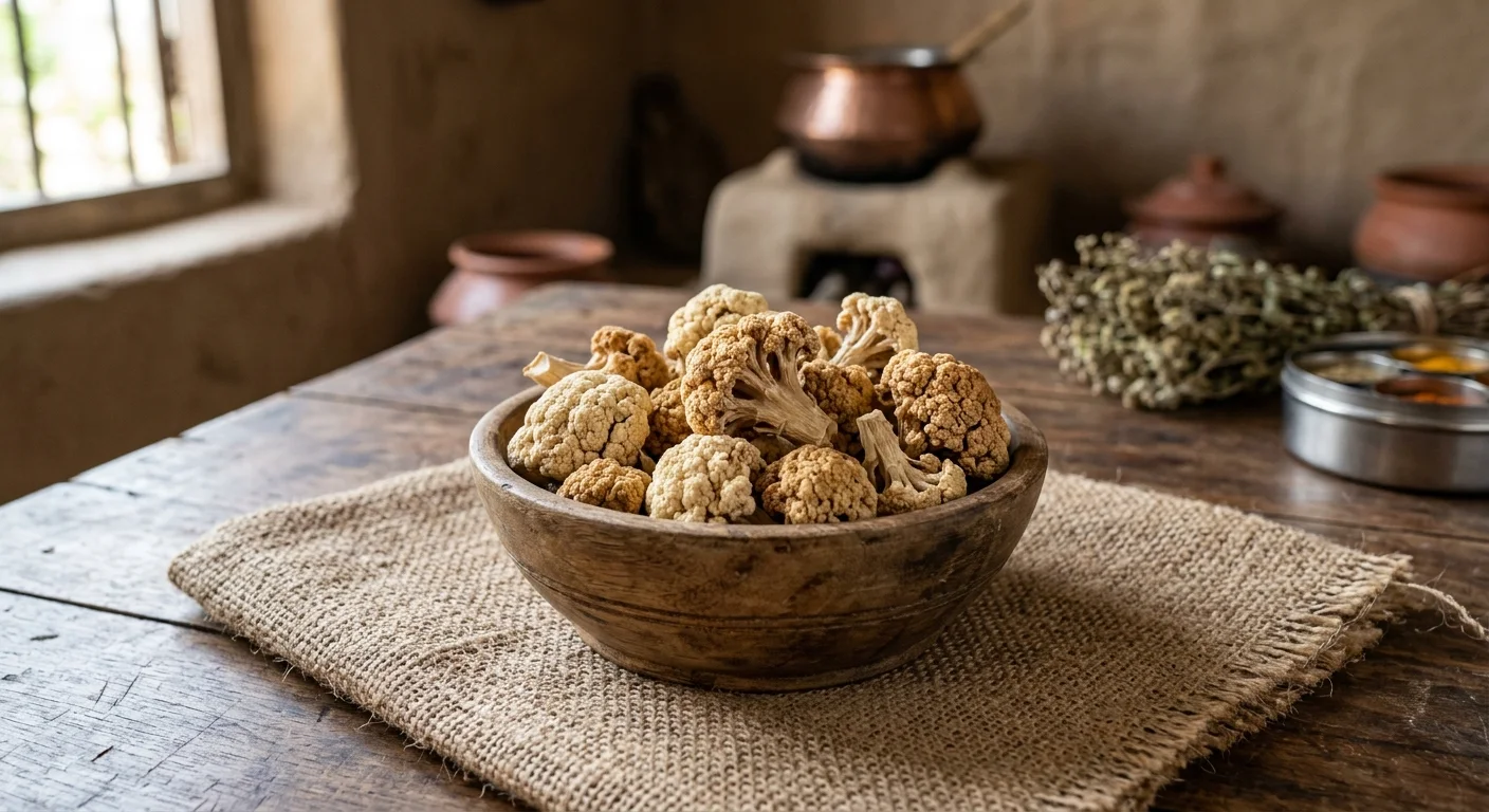 Dehydrated Cauliflower Florets (Phool Gobi)