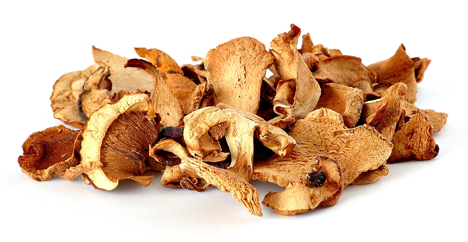 Freeze-Dried Button Mushroom Slices